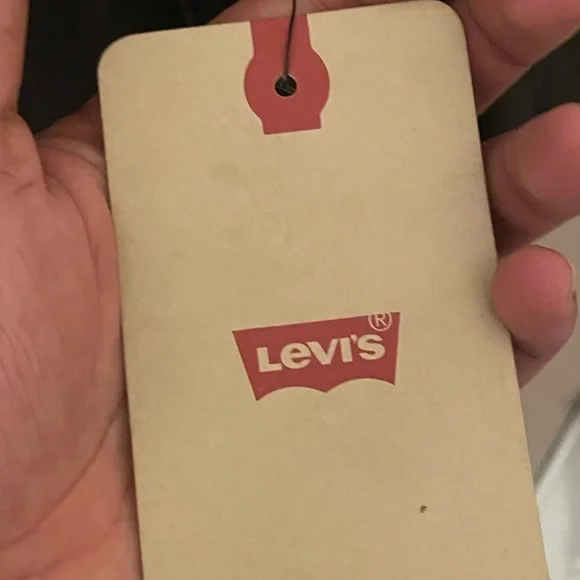 NEW NEVER WORN Black Levi Strauss Co. Coat with inner lining - Picture 7 of 9